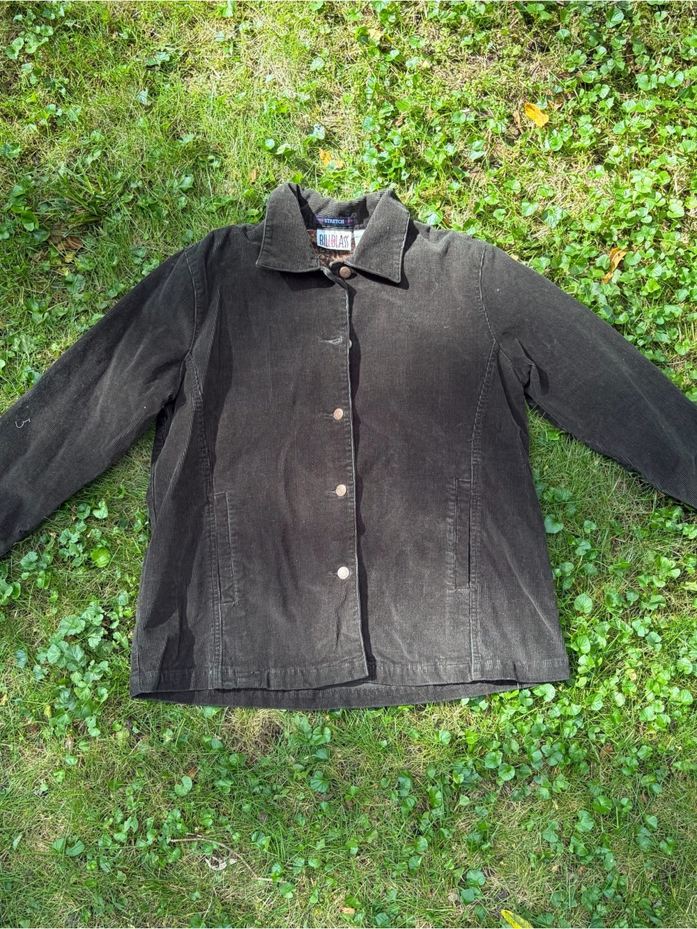 Corduroy Button-Up Jacket